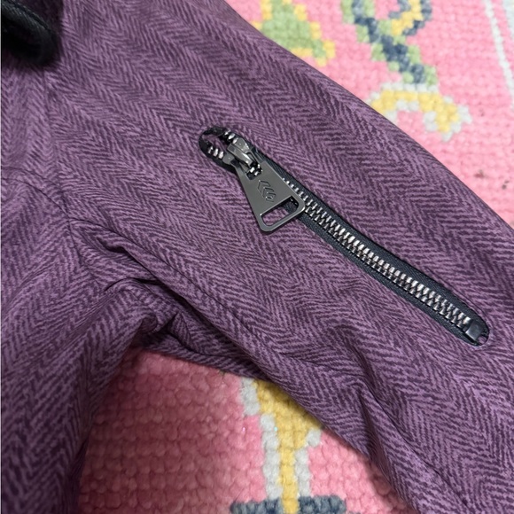 Free Country Deep Purple Fleece lined Jacket size M Womens - Picture 4 of 5